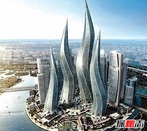 世界上最疯狂的建筑，烛火般闪动的迪拜风中烛火大厦（迪拜建筑奇迹）